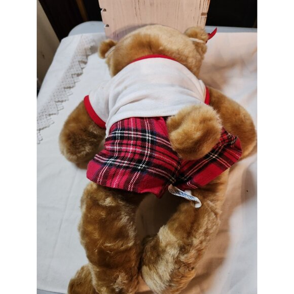 Build-A-Bear Cardinals 2006 World Series Plush Teddy Bear In Plaid Shorts - Picture 3 of 9